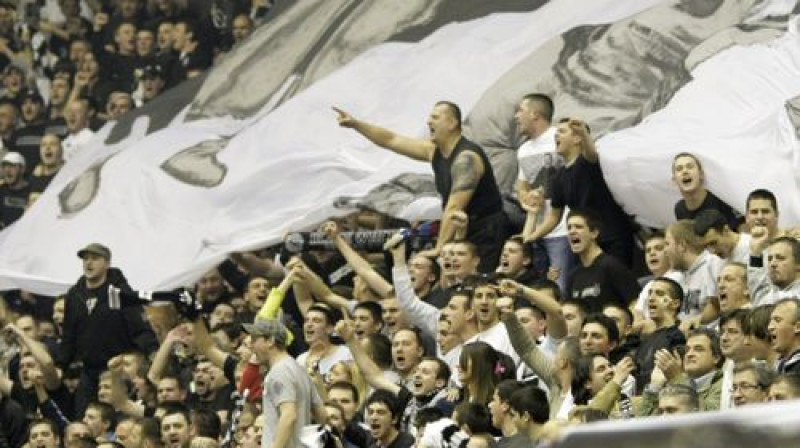 "Partizan" fani
Foto: AP/Scanpix