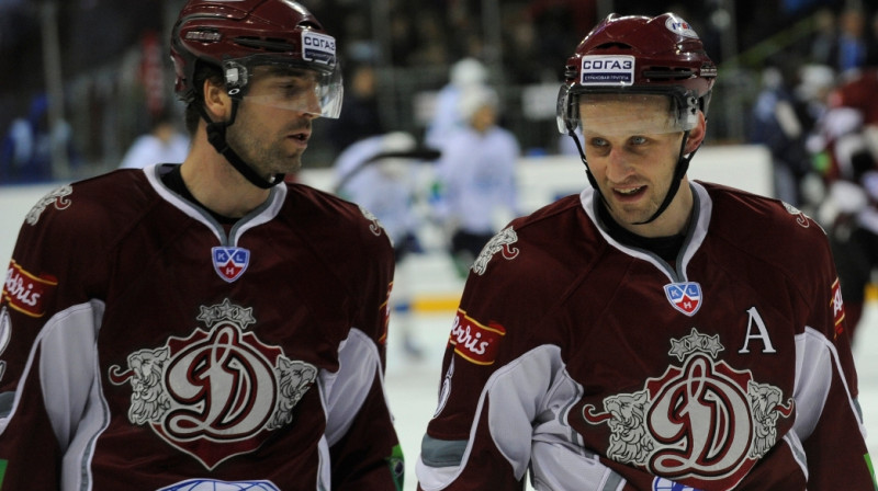 Aleksandrs Žirū un Arvīds Reķis
Foto: Romāns Kokšarovs, Sporta Avīze, f64