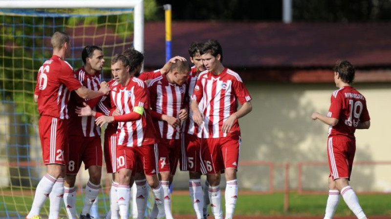 "Liepājas metalurgs" svin vārtu guvumu aizvadītajā sezonā
Foto: Romāns Kokšarovs, Sporta Avīze, f/64