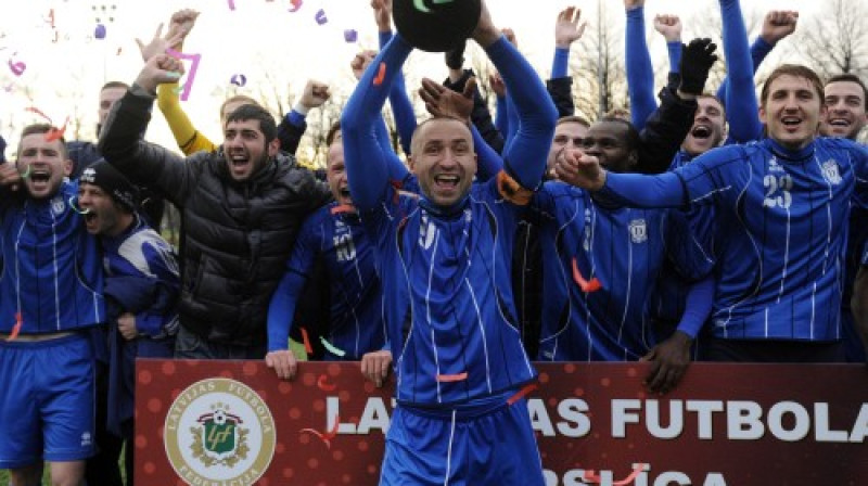 "Ziemas kausa" atklāšanas spēlē piedalīsies arī Latvijas čempione Daugavpils "Daugava"
Foto: Romāns Kokšarovs (f64)