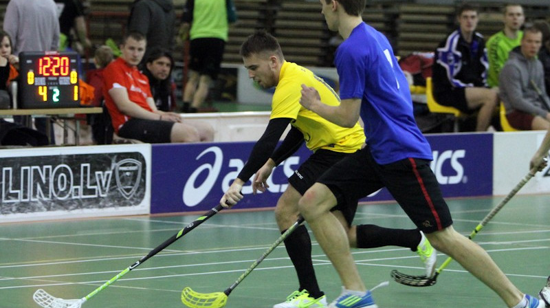 Latvijas Universiādes priekšsacīkstes vīriešu komandām
Foto: Renārs Buivids, florball.lv