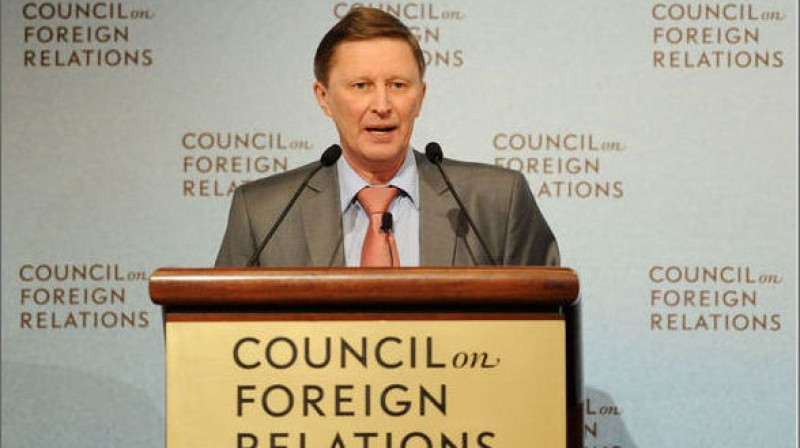 VTB līgas prezidents un Krievijas prezidenta administrācijas vadītājs Sergejs Ivanovs uzskatāms par ietekmīgāko basketbola cilvēku Krievijā
Foto: AFP/Scanpix