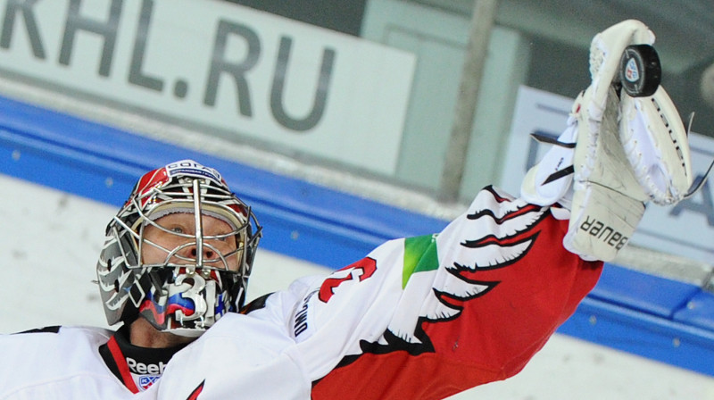 Karri Reme, iespējams, jau nospēlējis pēdējo spēli šajā KHL sezonā 
Foto: Itar-Tass/Scanpix