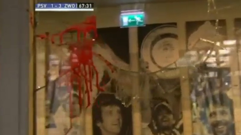 Pītersa niknuma rezultāts
Foto: no "Football" video