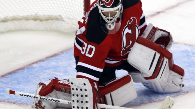 Martins Brodērs atvairīja 24 metienus
Foto: AP/Scanpix