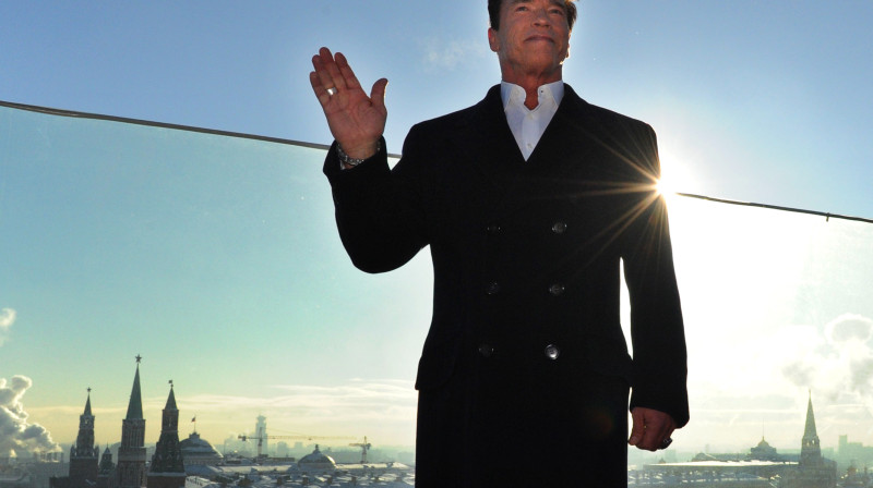 Arnolds Švarcenegers Maskavā (2013)
Foto: AFP / Scanpix