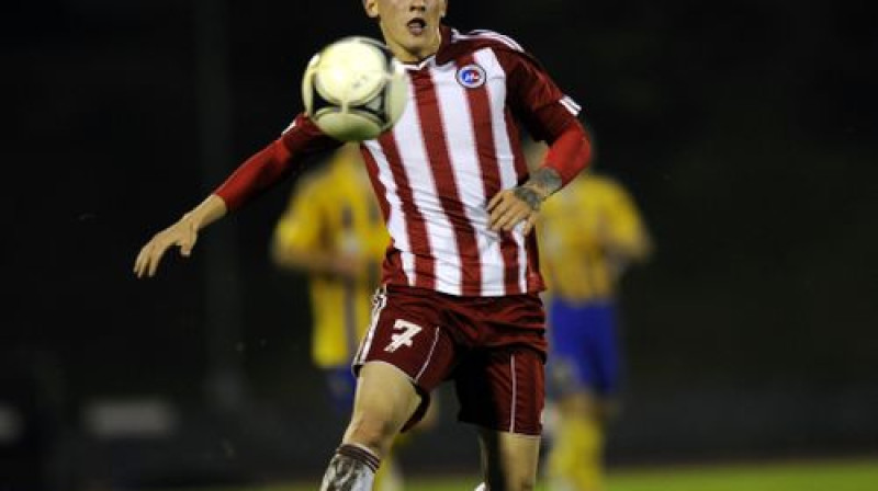 Vladimirs Kamešs, pagājušās sezonas labākais spēlētājs Virslīgā
Foto: Romāns Kokšarovs, Sporta Avīze, f64