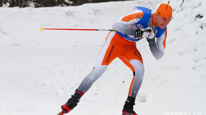 Šodienas A.Liepiņa 51.vieta ir līdz šim augstākā vieta no latviešiem šajā čempionātā. Jācer, ka tā nepaliks. Foto: Infoski.lv