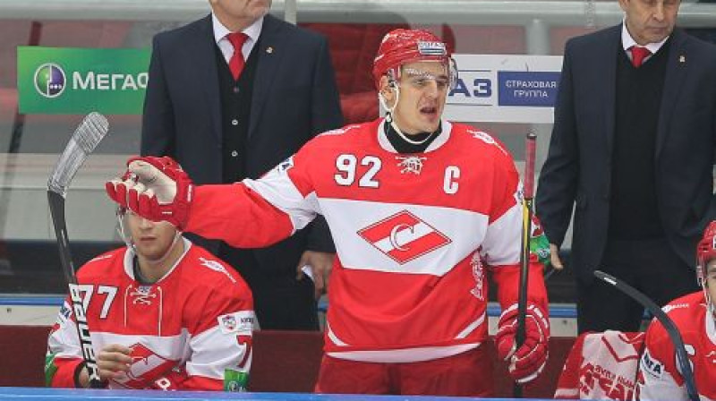 Maskavas "Spartak" kapteinis Branko Radivojevičs
Foto: championat.com