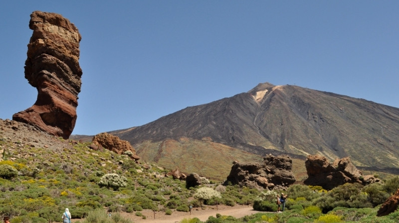 Vulkāns Teide Tenerifes salā, Foto: Iveta Apškrūma