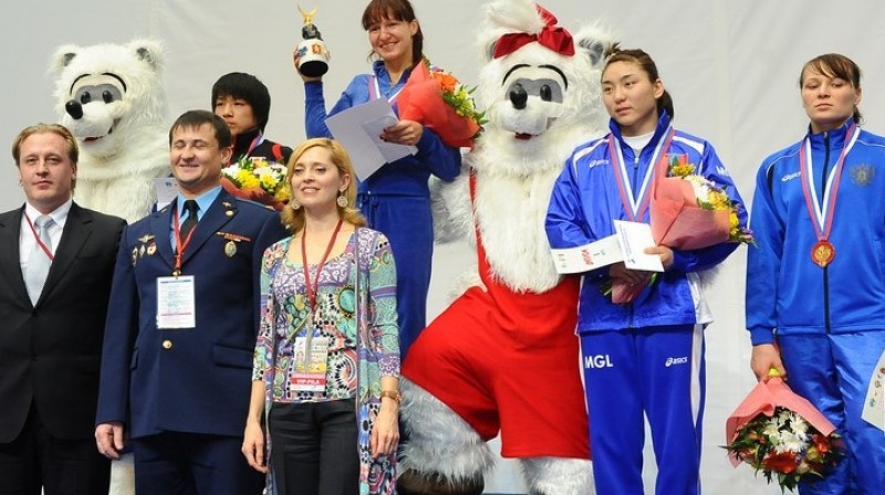 Anastasija Grigorjeva - "Golden Grand Prix" uzvarētāja
Foto: kraysport.ru