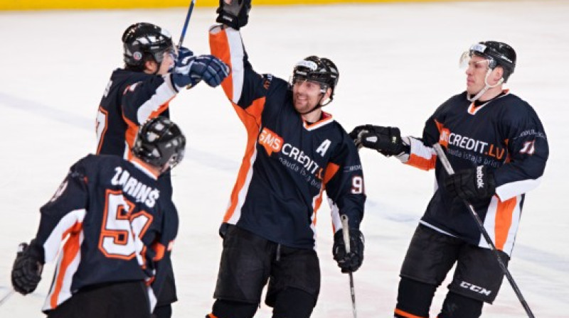 SMScredit.lv svin kārtējo uzvaru.
Foto: Vladislavs Proškins