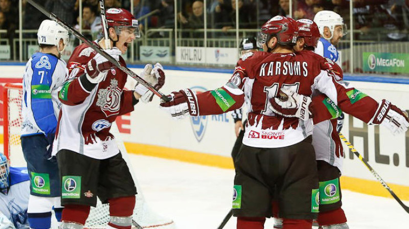 Dinamo "vilcēji" Vai vilks arī Latvijas izlasi? Foto: Rīgas Dinamo ofic. profils facebook.com