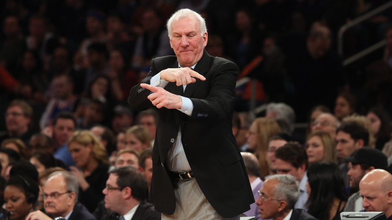 Gregs Popovičs trešo reizi vadīs Rietumu komandu Zvaigžņu spēlē 
Foto: AP/Scanpix