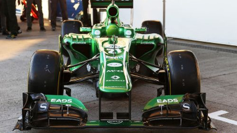 Jaunais ''Caterham'' F1 modelis
Foto: autosport.com