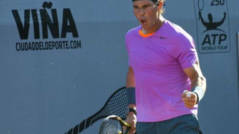 Rafaels Nadals ir atgriezies!
Foto: AFP/Scanpix