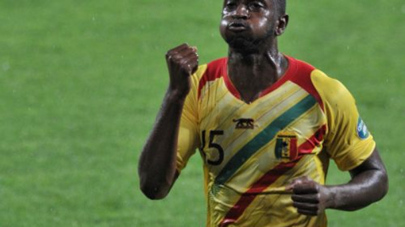 Pirmo vārtu autors Mamadū Samasā
Foto: AFP/Scanpix