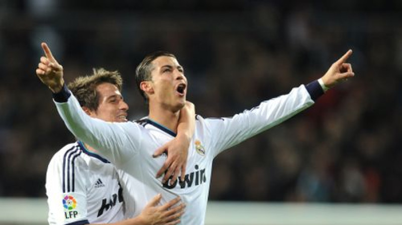 Fabiu Koentrau un Krištianu Ronaldu
Foto: AFP/Scanpix