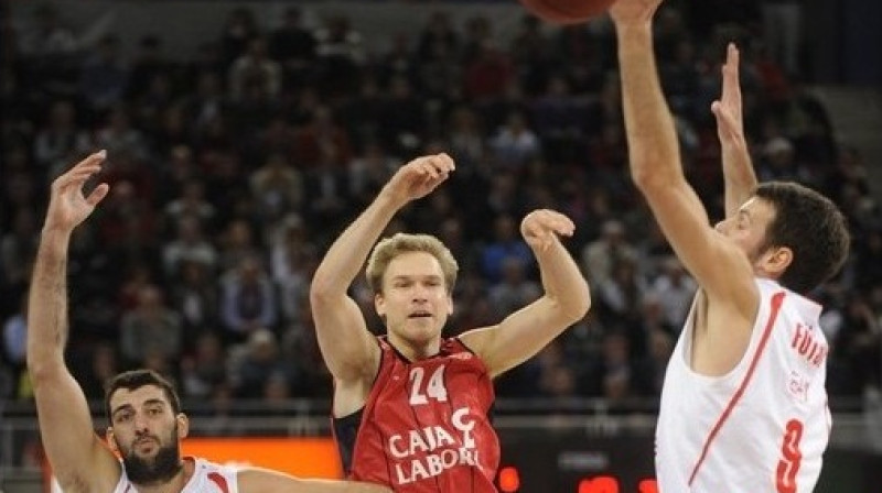 "FC Barcelona" aizsargs Breds Olesons
Foto: AFP/Scanpix