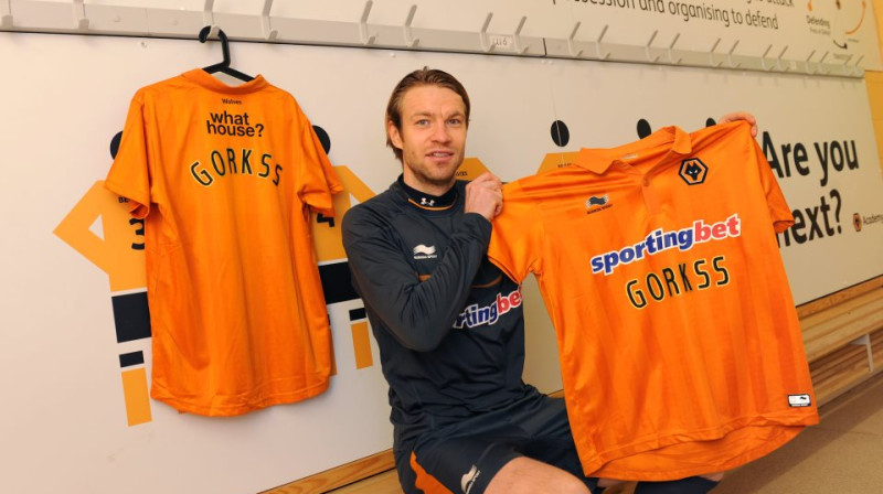 Gorkšs jau Vulverhemptonas ģērbtuvē
Avots: http://www.readingfc.co.uk