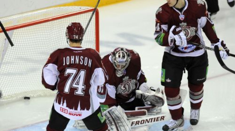 Rietumos neviena komanda nav ielaidusi vairāk nekā Rīgas "Dinamo" (145)
Foto: Romāns Kokšarovs, Sporta Avīze/f64