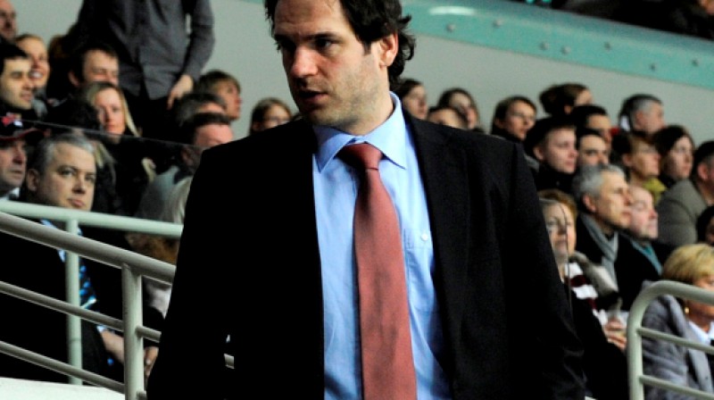 Ģirts Ankipāns starp skatītājiem
Foto: Romāns Kokšārovs, Sporta Avīze, F64