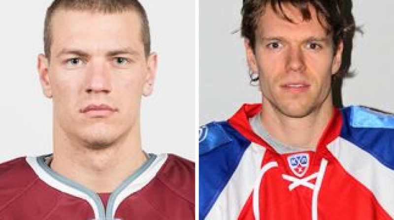 Miks Indrašis un Niklass Danielsons
Foto: khl.ru
