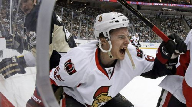 Ēriks Karlsons nule iedzīvojies savainojumā
Foto: AP/Scanpix