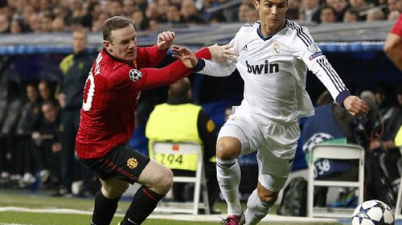 Veina Rūnija galvenie pienākumi šoreiz bija nevis momentu veidošana vai noslēgšana, bet gan palīdzēšana aizsardzībā pret "Real" kreiso flangu
Foto: AFP/Scanpix