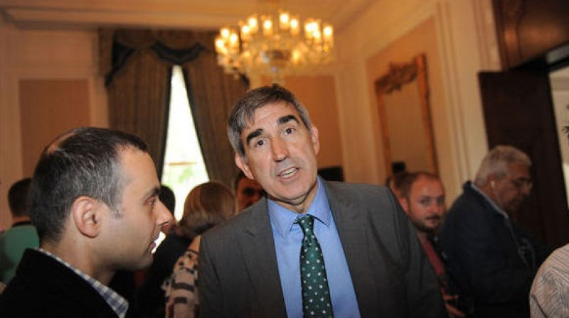 Eirolīgas prezidents un izpilddirektors Hordi Bertomeu 2012. gada maijā Stambulā
Foto: AFP/Scanpix