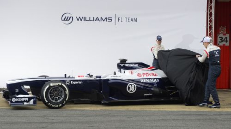 ''Williams'' jaunais F1 modelis
Foto: Scanpix