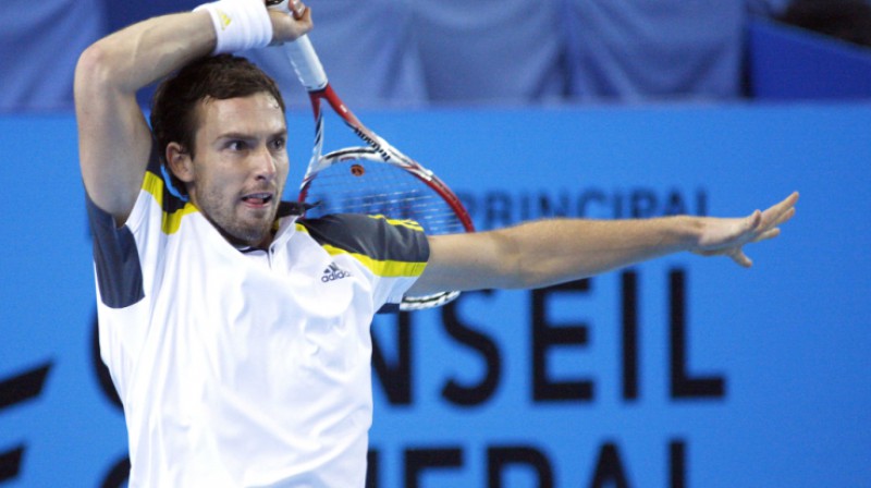 Ernests Gulbis mačā pret Tomašu Berdihu
Foto: Karine Villalonga / Sipa / Scanpix