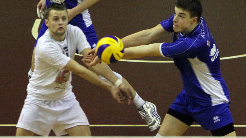 Ingars Ivanovs un Aleksandrs Avdejevs
Foto: Renārs Buivids