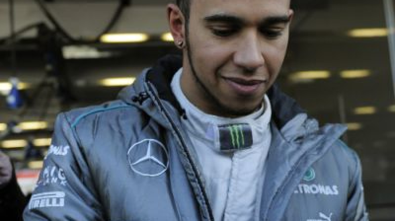 Lūiss Hamiltons
Foto: Scanpix/AFP