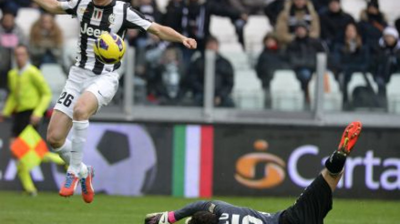 Stefans Lihšteiners un Džanluka Pegolo
Foto: AFP/Scanpix