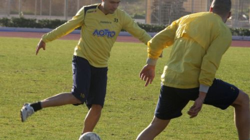 Māris Verpakovskis treniņā
Foto: athleticradio.gr