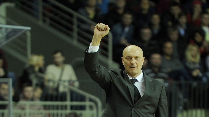 VEF Rīga: pirmajās pārbaudes spēlēs uzvaras pār Ukrainas klubiem
Foto: Romāns Kokšarovs, "Sporta Avīze", f64