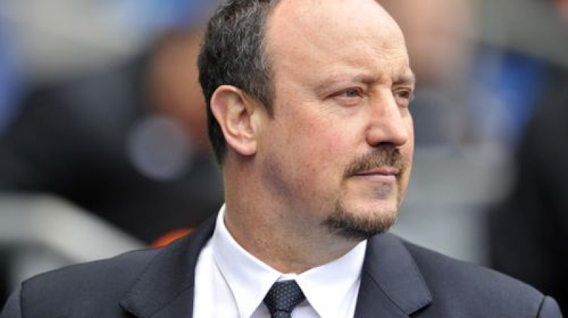 "Chelsea" galvenā trenera vietas izpildītājs Rafaels Benitess
Foto: AP/Scanpix