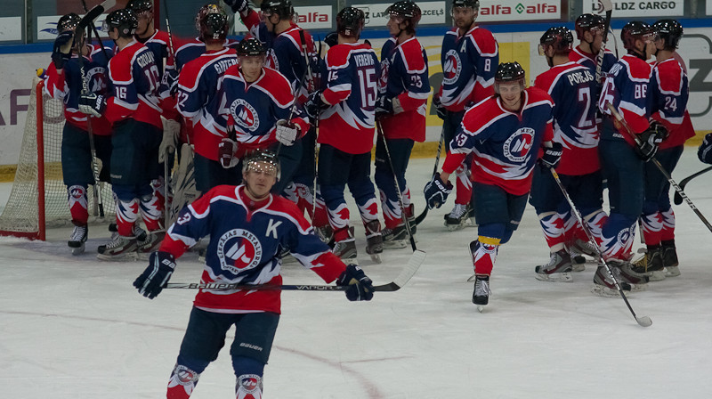 Hokeja klubs ''Liepājas metalurgs''.
Foto:skliepajasmetalurgs.lv