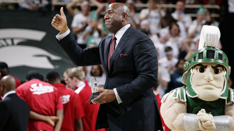 Maģiskais Džonsons 
Foto: AP/Scanpix