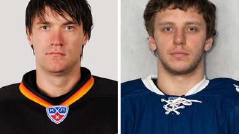 Vasīlijs Košečkins un Mihails Varnakovs
Foto: khl.ru