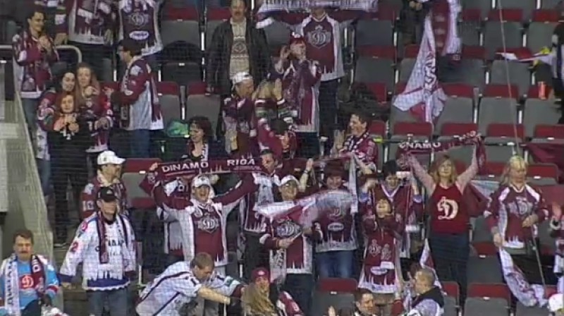 Rīgas "Dinamo" fani
Foto: no "TV3 Play" video