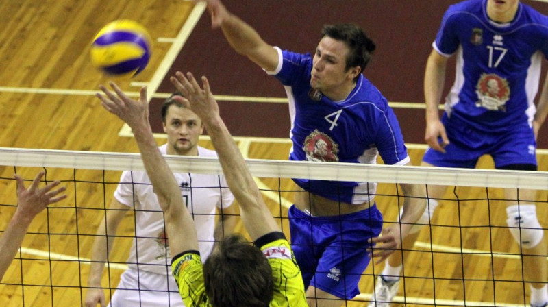 Jānis Liepiņš vēl RTU kreklā
Foto: Renārs Buivids