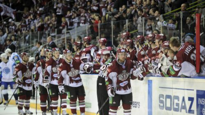 Roberts Bukarts Cerības kausa ietvaros Rīgas "Dinamo" līdzjutējus iepriecinājis septiņas reizes astoņos mačos
Foto: Romāns Kokšarovs, Sporta Avīze/f64