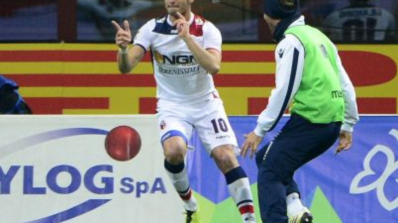 Alberto Džilardīno guva uzvaras vārtus
Foto: digitale/scanpix