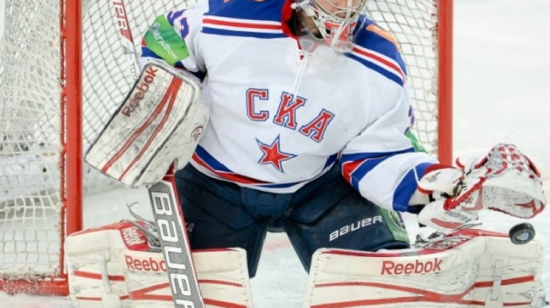 SKA vārtos šovakar nepārspēts palika Iļja Ježovs
Foto: www.ska.ru