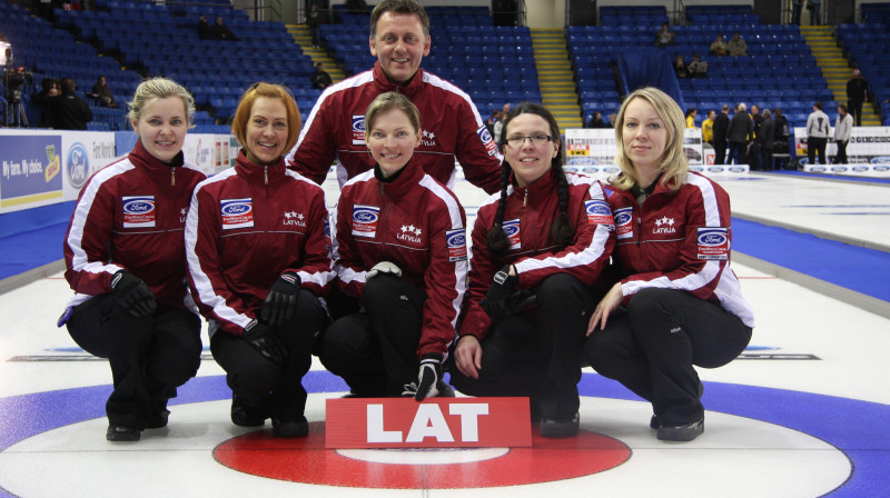 Latvijas kērlinga komanda