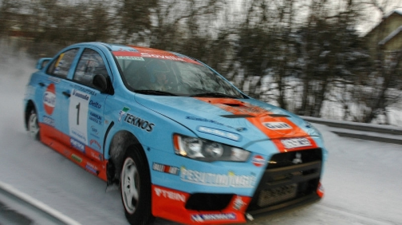 "SM-Itaralli" uzvarētājs Juha Salo
Foto: saloracing.com