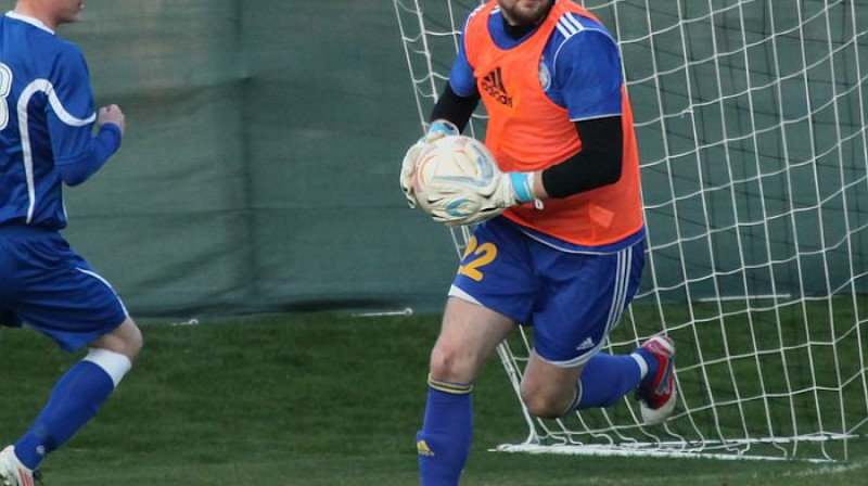 Germans Māliņš BATE pārbaudes spēlē
Foto: fcbate.by