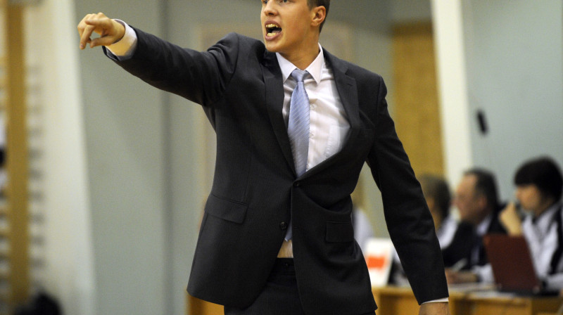 "Barons kvartāls" galvenais treneris Mārtiņš Gulbis
Foto: Romāns Kokšarovs, f64